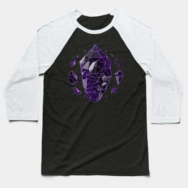 Obsidian Baseball T-Shirt by Lumos19Studio